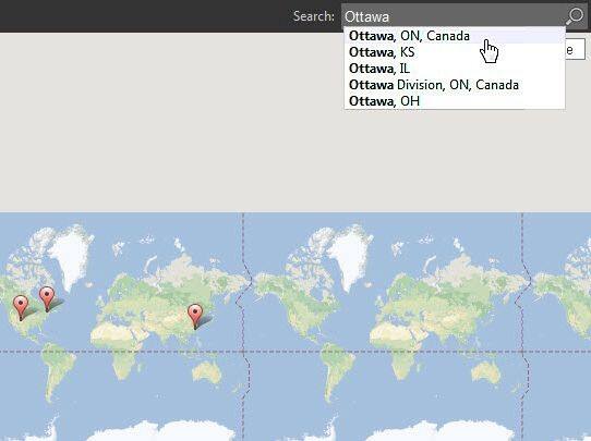 display photo geotag information on map display photo geotag information on map