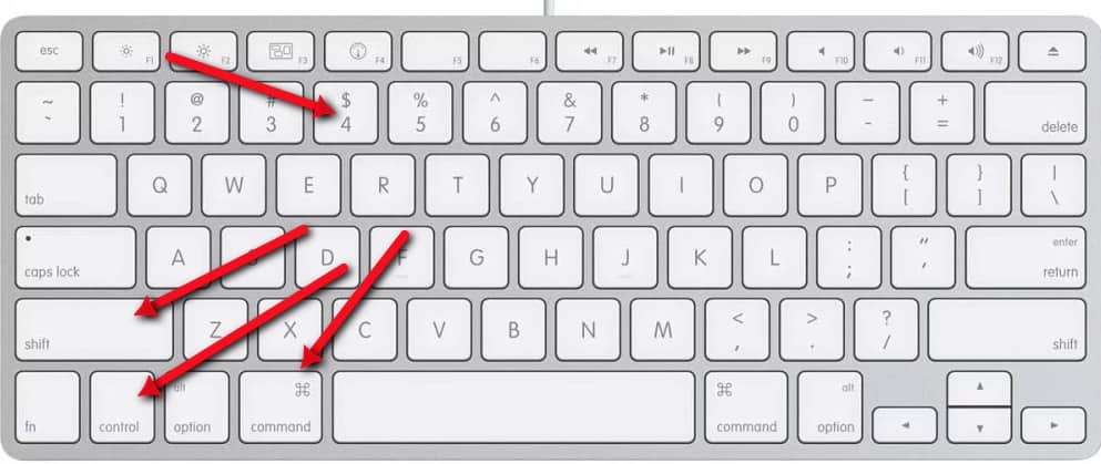 Saving a screenshot to mac clipboard