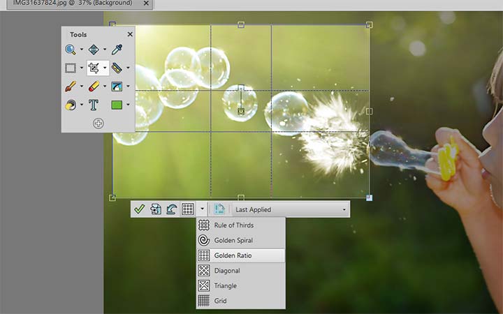 golden ratio photoshop