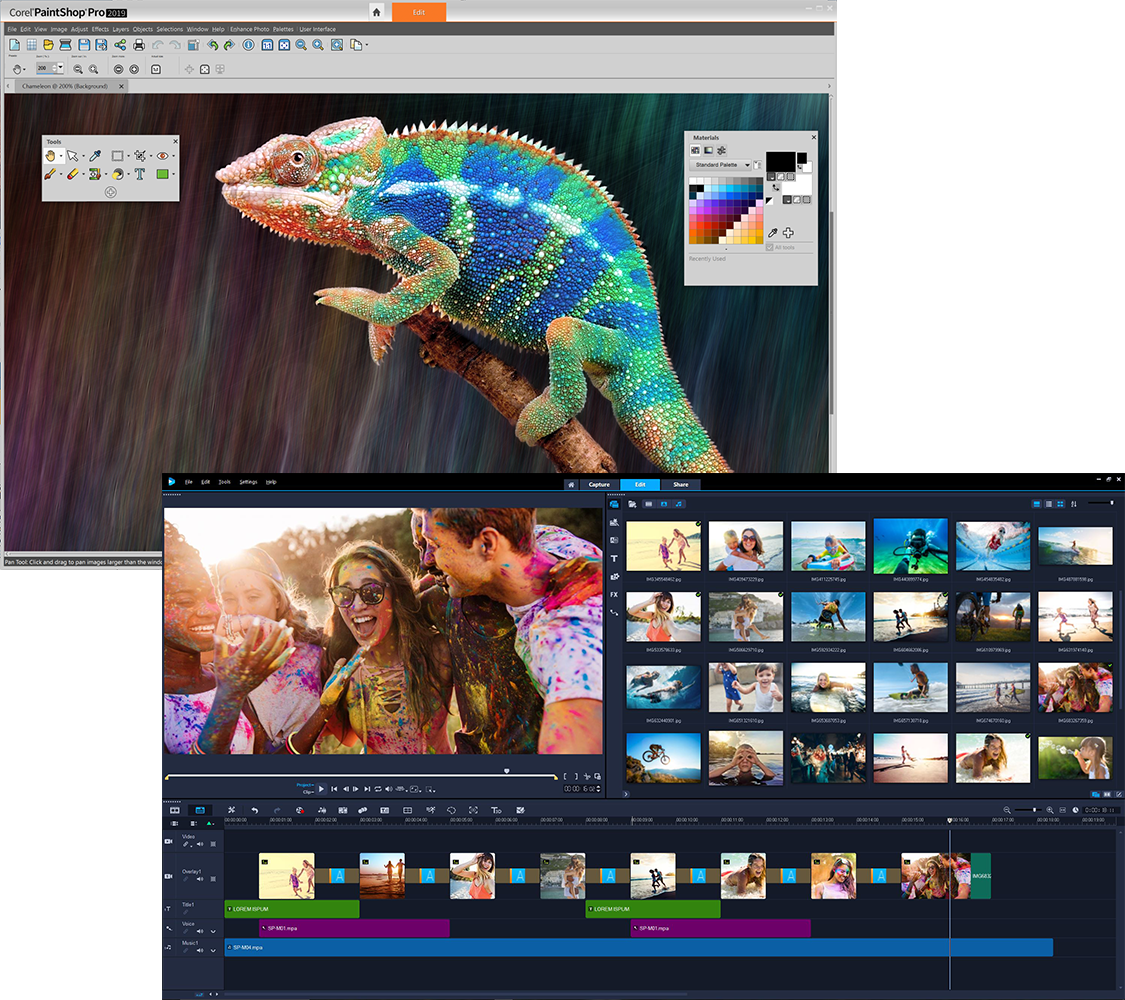 Photo And Video Editing Software Corel Photo Video Bundle
