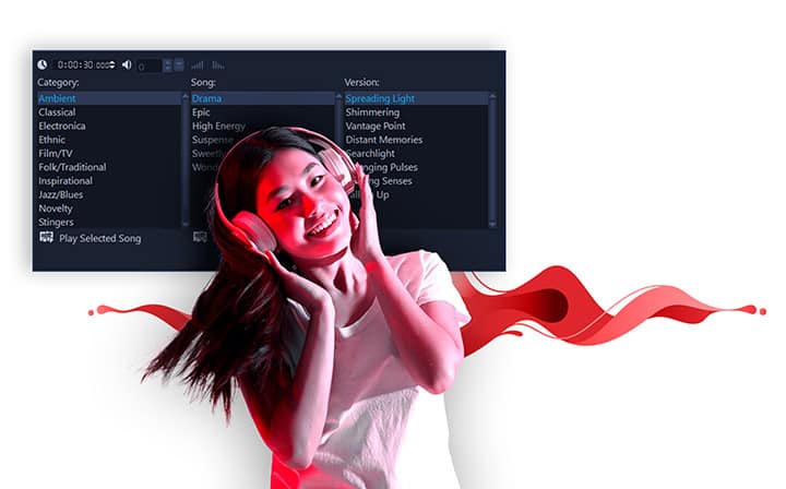 Selezione di canzoni aggiuntive