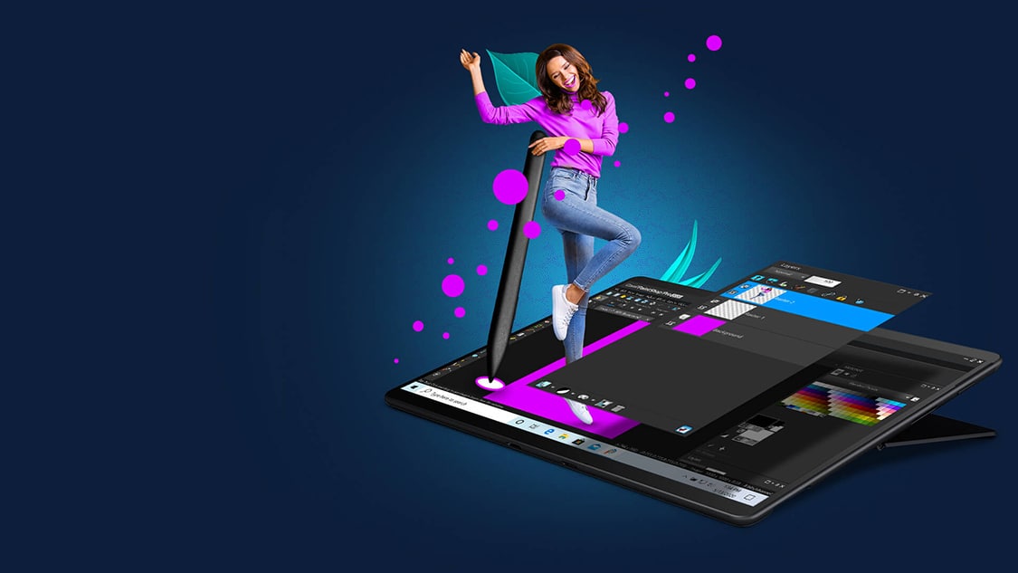 Complete photo editing and graphic design